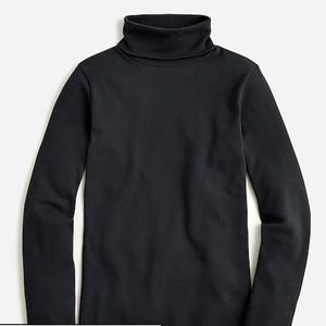 J. Crew Perfect Fit Ribbed Turtleneck in Black